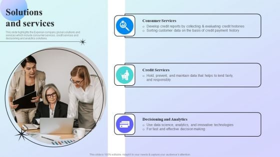 Information Analytics Company Outline Solutions And Services Infographics PDF Information Analytics Company Outline Solutions And Services Infographics PDF