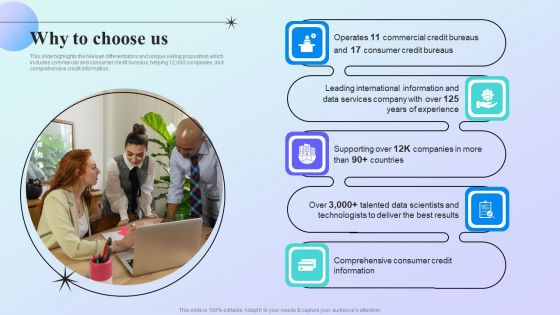 Information Analytics Company Outline Why To Choose Us Slides PDF Information Analytics Company Outline Why To Choose Us Slides PDF