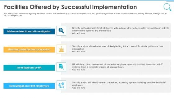 Information And Technology Security Operations Facilities Offered By Successful Implementation Guidelines PDF Information And Technology Security Operations Facilities Offered By Successful Implementation Guidelines PDF