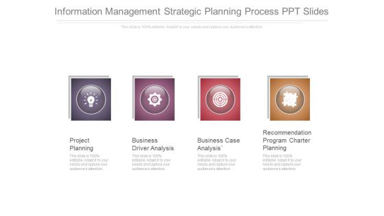 Information Management Strategic Planning Process Ppt Slides