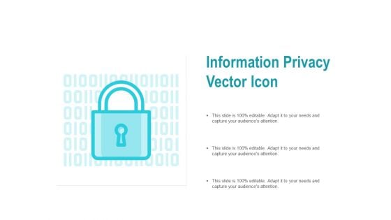 Information Privacy Vector Icon Ppt PowerPoint Presentation File Graphic Images