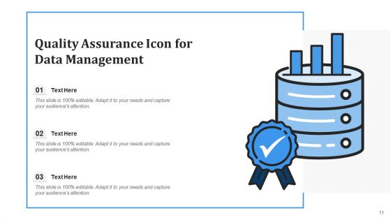 Information Quality Icon Security Warranty Ppt PowerPoint Presentation Complete Deck With Slides