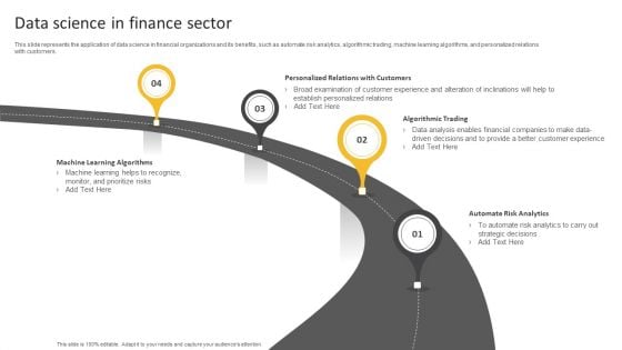 Information Science Data Science In Finance Sector Ppt PowerPoint Presentation Gallery Design Templates PDF