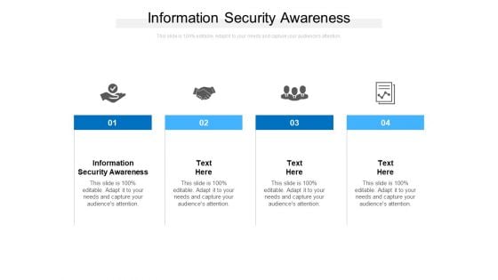 Information Security Awareness Ppt PowerPoint Presentation Infographic Template Graphic Tips Cpb