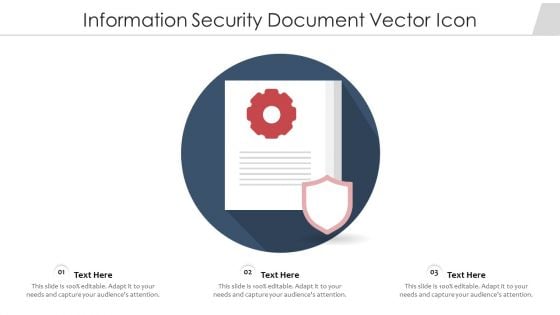 Information Security Document Vector Icon Ppt Styles Mockup PDF