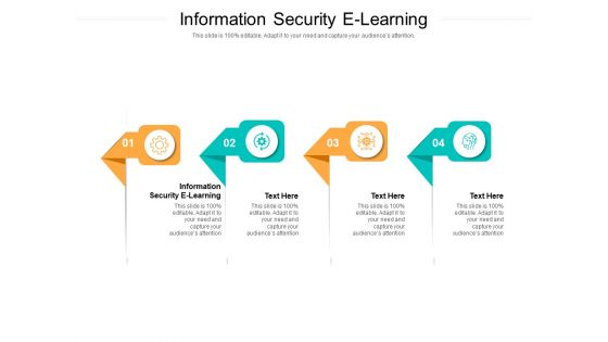 Information Security E Learning Ppt PowerPoint Presentation File Display Cpb Pdf