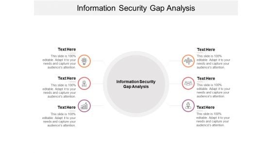 Information Security Gap Analysis Ppt PowerPoint Presentation Show Information Cpb