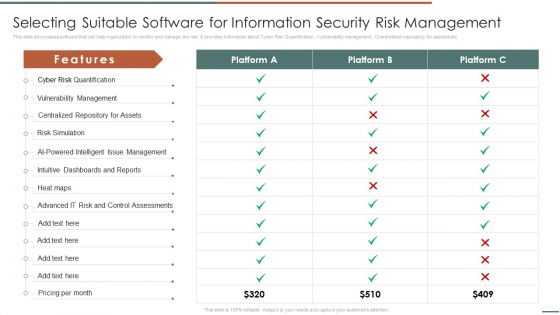 Information Security Risk Evaluation Selecting Suitable Software For Information Security Risk Management Introduction PDF Information Security Risk Evaluation Selecting Suitable Software For Information Security Risk Management Introduction PDF