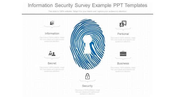 Information Security Survey Example Ppt Templates