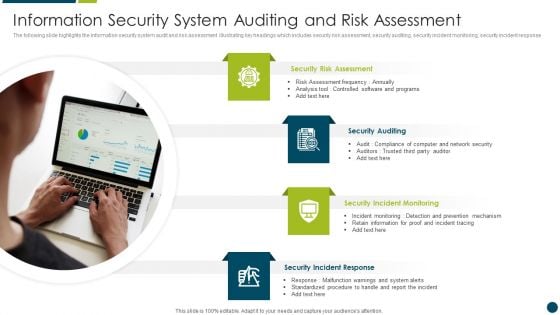 Information Security System Auditing And Risk Assessment Elements PDF