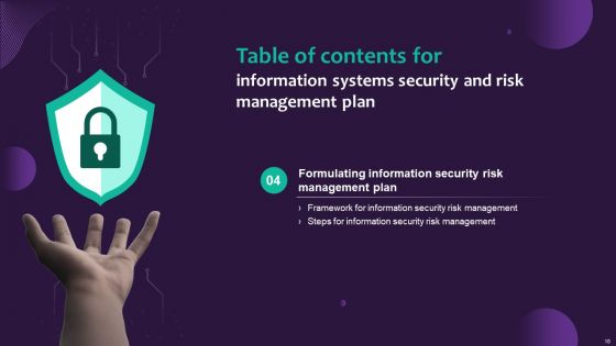 Information Systems Security And Risk Management Plan Ppt PowerPoint Presentation Complete Deck With Slides