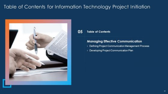 Information Technology Project Initiation Ppt PowerPoint Presentation Complete Deck With Slides