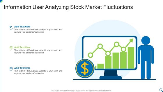 Information User Analyzing Stock Market Fluctuations Clipart PDF