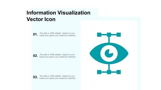 Information Visualization Vector Icon Ppt PowerPoint Presentation Ideas Microsoft