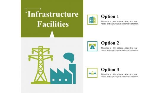 Infrastructure Facilities Ppt PowerPoint Presentation Inspiration Graphics Tutorials