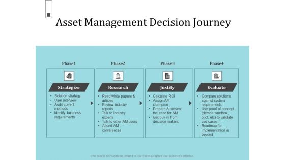 Infrastructure Project Management In Construction Asset Management Decision Journey Brochure PDF Infrastructure Project Management In Construction Asset Management Decision Journey Brochure PDF