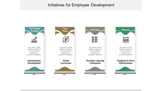 Initiatives For Employee Development Ppt PowerPoint Presentation Inspiration Maker