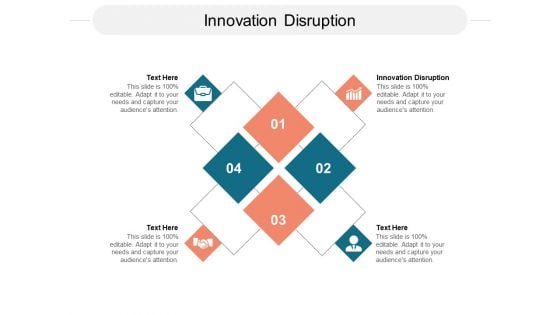 Innovation Disruption Ppt PowerPoint Presentation Slides Elements Cpb