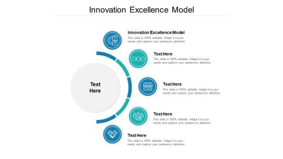 Innovation Excellence Model Ppt PowerPoint Presentation Inspiration Template Cpb