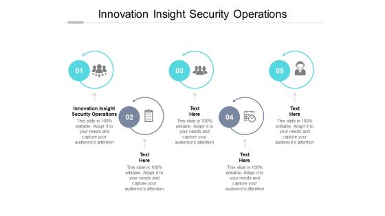 Innovation Insight Security Operations Ppt PowerPoint Presentation Professional Brochure Cpb Pdf