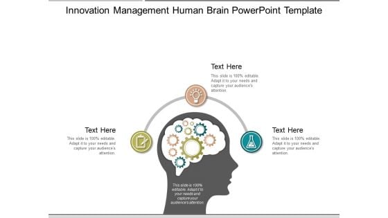 Innovation Management Human Brain Free PowerPoint Slide