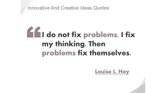 Innovative And Creative Ideas Quotes Ppt PowerPoint Presentation Professional Innovative And Creative Ideas Quotes Ppt PowerPoint Presentation Professional
