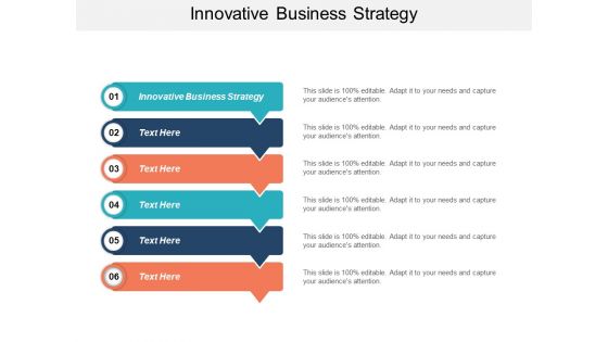 Innovative Business Strategy Ppt PowerPoint Presentation Infographic Template Mockup