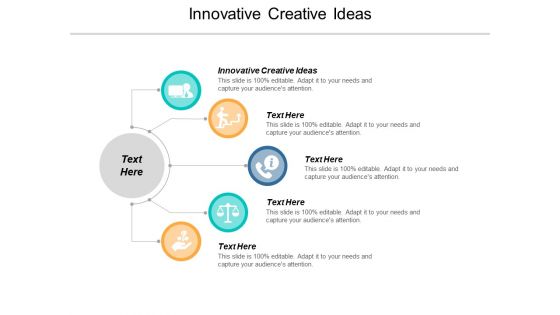 Innovative Creative Ideas Ppt PowerPoint Presentation Pictures Slideshow Cpb