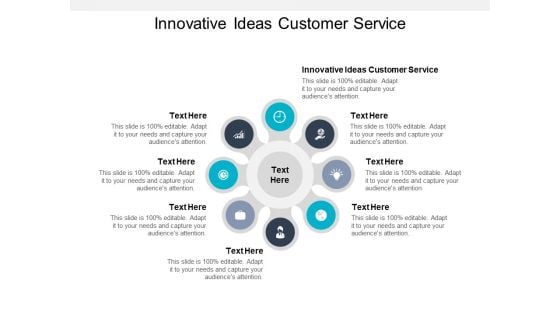 Innovative Ideas Customer Service Ppt PowerPoint Presentation Professional Examples Cpb