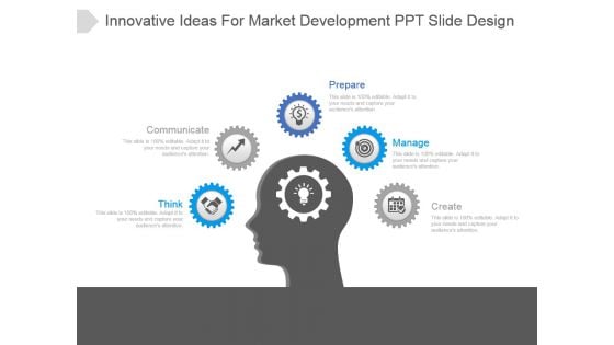 Innovative Ideas For Market Development Ppt Slide Design