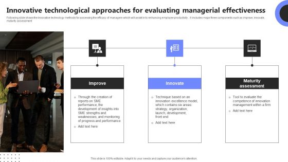 Innovative Technological Approaches For Evaluating Managerial Effectiveness Information PDF