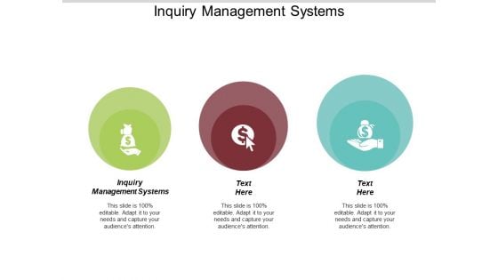 Inquiry Management Systems Ppt PowerPoint Presentation Ideas Gridlines Cpb