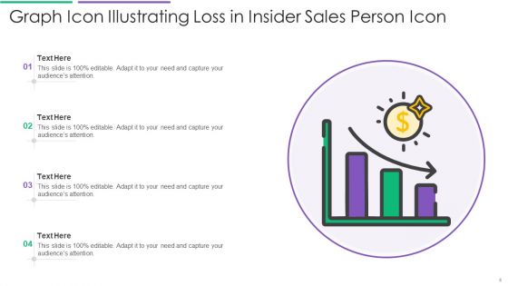 Insider Sales Person Icon Ppt PowerPoint Presentation Complete With Slides