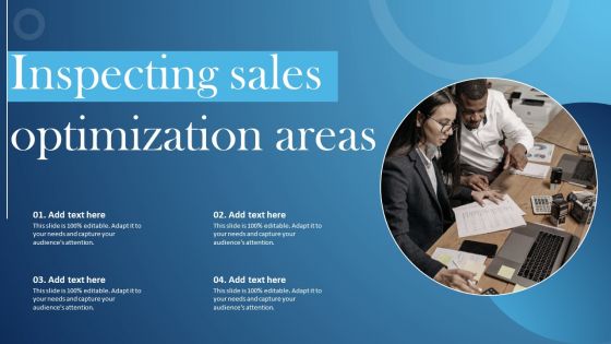 Inspecting Sales Optimization Areas Ppt Icon Microsoft PDF