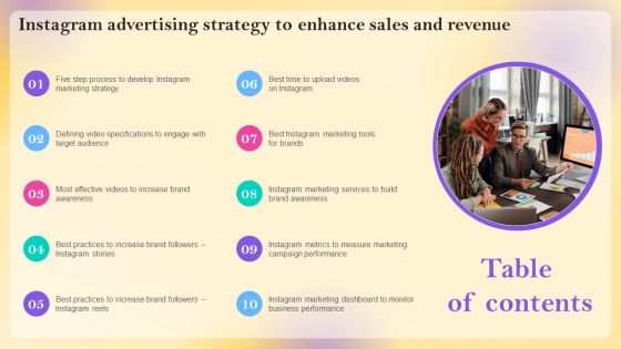 Instagram Advertising Strategy To Enhance Sales And Revenue Introduction PDF