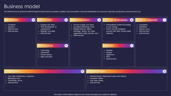 Instagram Company Details Business Model Themes PDF Instagram Company Details Business Model Themes PDF