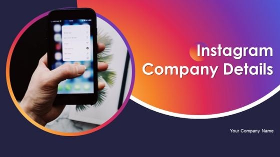 Instagram Company Details Ppt PowerPoint Presentation Complete With Slides