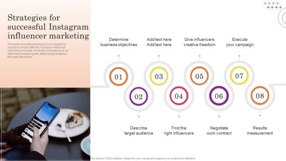 Instagram Marketing To Increase Strategies For Successful Instagram Influencer Marketing Template PDF