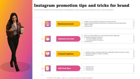 Instagram Promotion Tips And Tricks For Brand Demonstration PDF