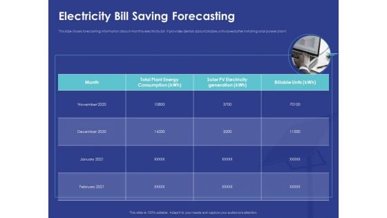 Installing Solar Plant Commercial Building Electricity Bill Saving Forecasting Brochure PDF Installing Solar Plant Commercial Building Electricity Bill Saving Forecasting Brochure PDF