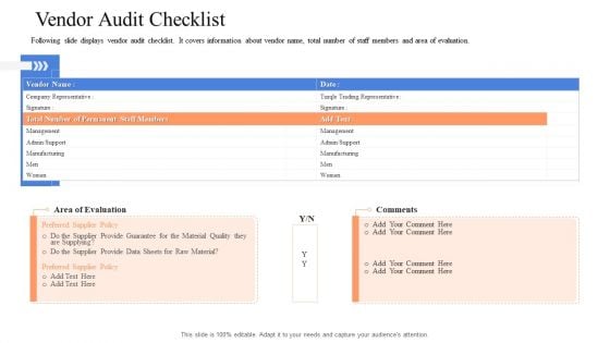 Instigating Efficient Value Process Vendor Audit Checklist Pictures PDF Instigating Efficient Value Process Vendor Audit Checklist Pictures PDF