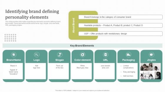 Instructions For Brand Performance Management Team Identifying Brand Defining Personality Elements Pictures PDF