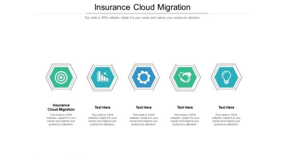 Insurance Cloud Migration Ppt PowerPoint Presentation Model Show Cpb Pdf