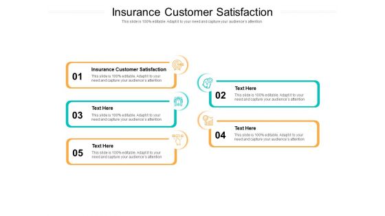 Insurance Customer Satisfaction Ppt PowerPoint Presentation Outline Inspiration Cpb Pdf