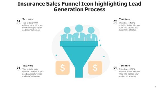 Insurance Dealing Procedure Sales Funnel Ppt PowerPoint Presentation Complete Deck With Slides Slide04