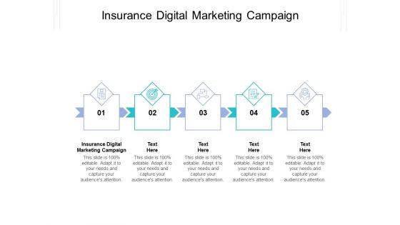 Insurance Digital Marketing Campaign Ppt PowerPoint Presentation Outline Icons Cpb Pdf