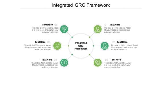 Integrated GRC Framework Ppt PowerPoint Presentation Model Design Ideas Cpb Pdf