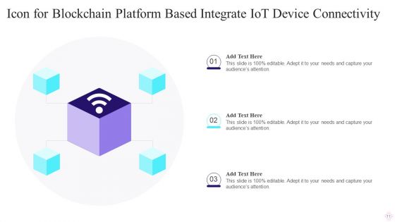 Integrated Iot Blockchain Platform Ppt PowerPoint Presentation Complete Deck With Slides