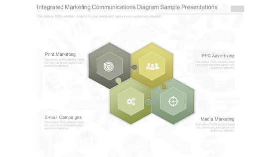 Integrated Marketing Communications Diagram Sample Presentations