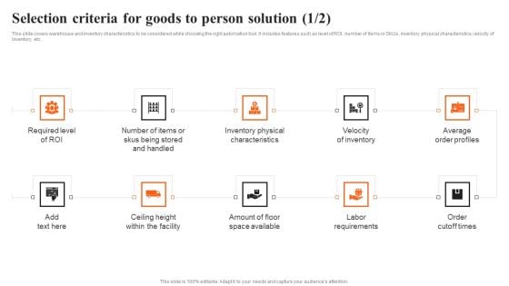 Integrating AI To Enhance Selection Criteria For Goods To Person Solution Designs PDF Integrating AI To Enhance Selection Criteria For Goods To Person Solution Designs PDF
